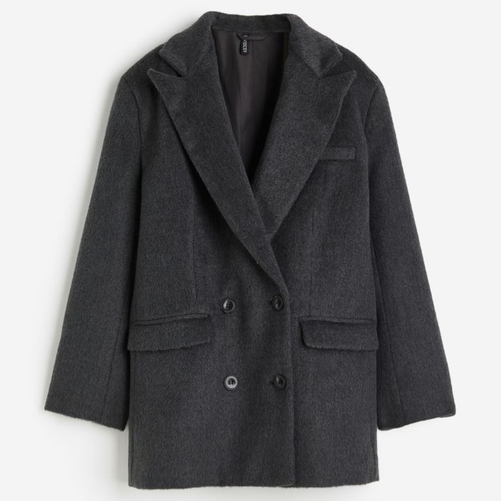 Oversized blazer-style-jacket